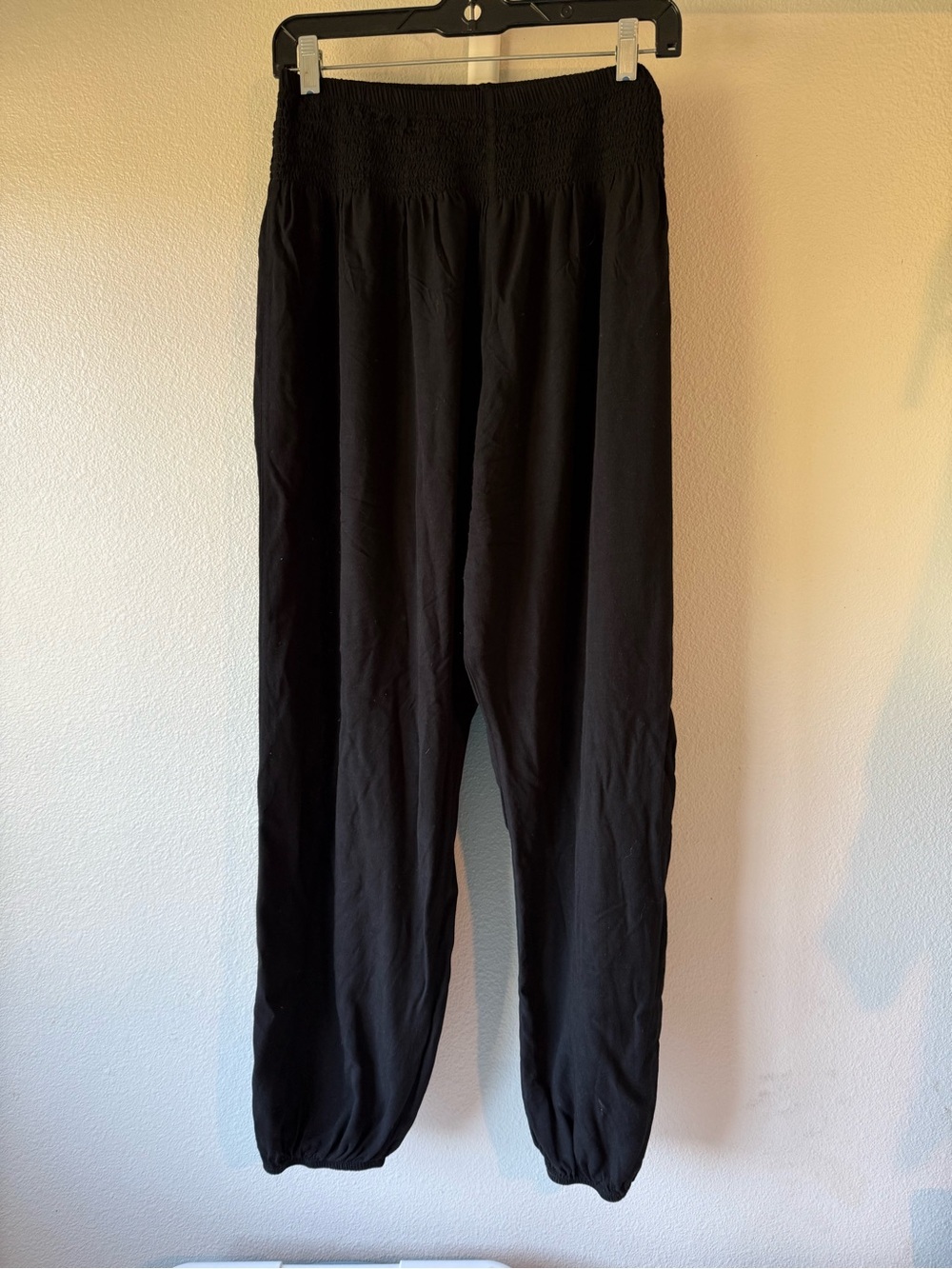 Lotus and Luna black bubble pants